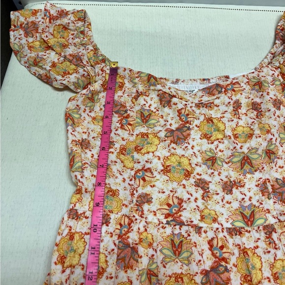 Band of the Free S ruffle high low boho midi dress - Picture 4 of 13